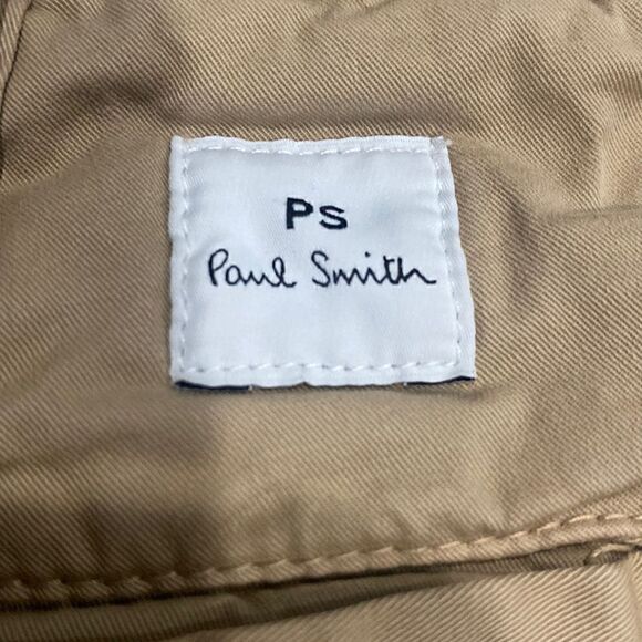 PS Paul Smith Pima Cotton Flat Front Shorts Size 30 Excellent Condition Inseam 8 - Picture 4 of 7